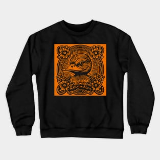 Duck and flowers Crewneck Sweatshirt